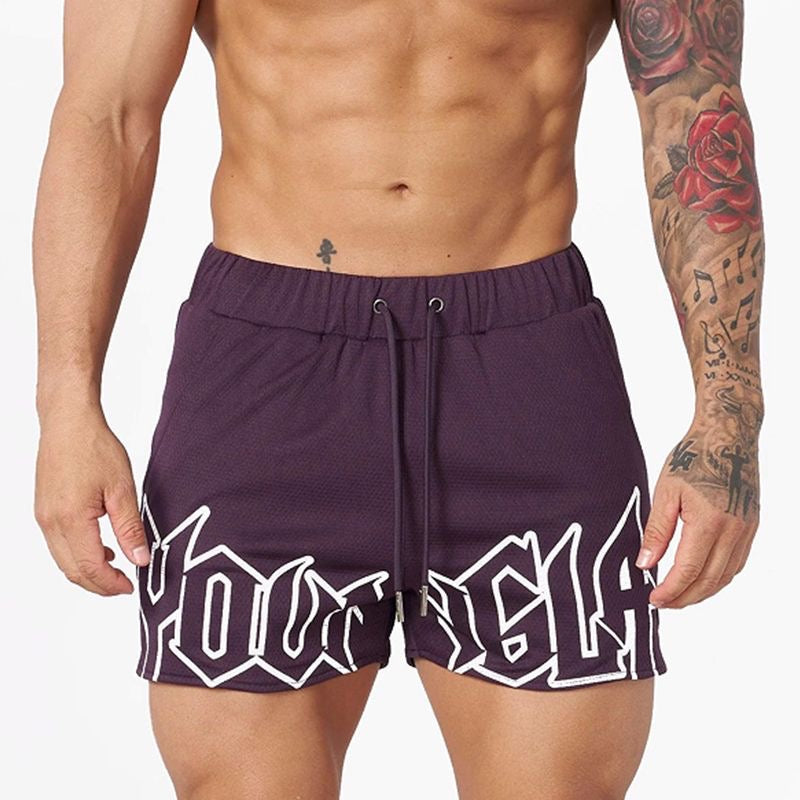 Men’s Quick-Dry Breathable Mesh Training Shorts – Gym, Running & Basketball
