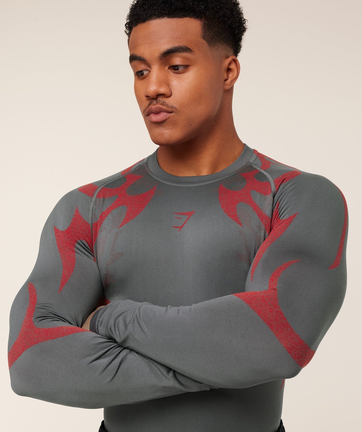 GYMSHARK STORM SEAMLESS LONG SLEEVE T-SHIRT