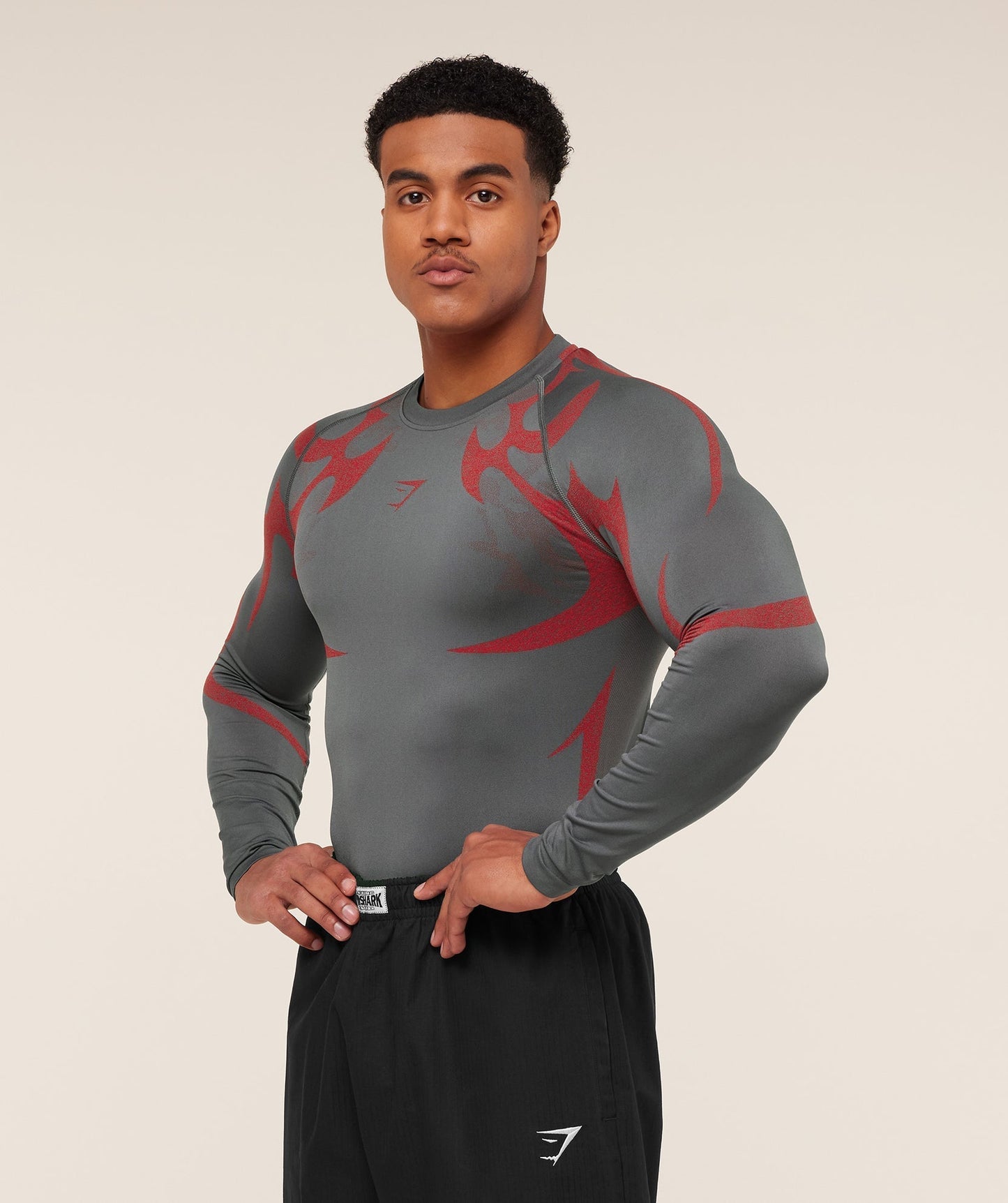GYMSHARK STORM SEAMLESS LONG SLEEVE T-SHIRT