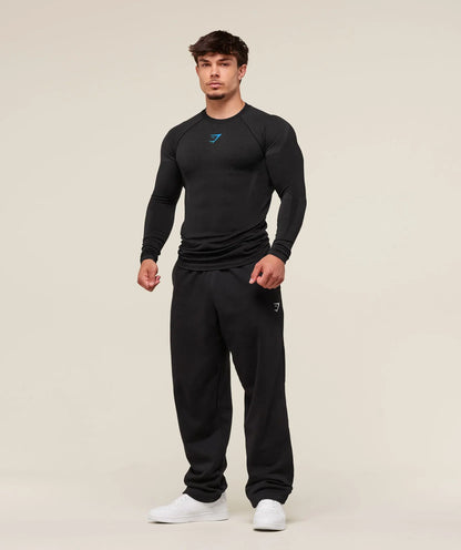 GYMSHARK ONYX 5.0 SEAMLESS LONG SLEEVE T-SHIRT
