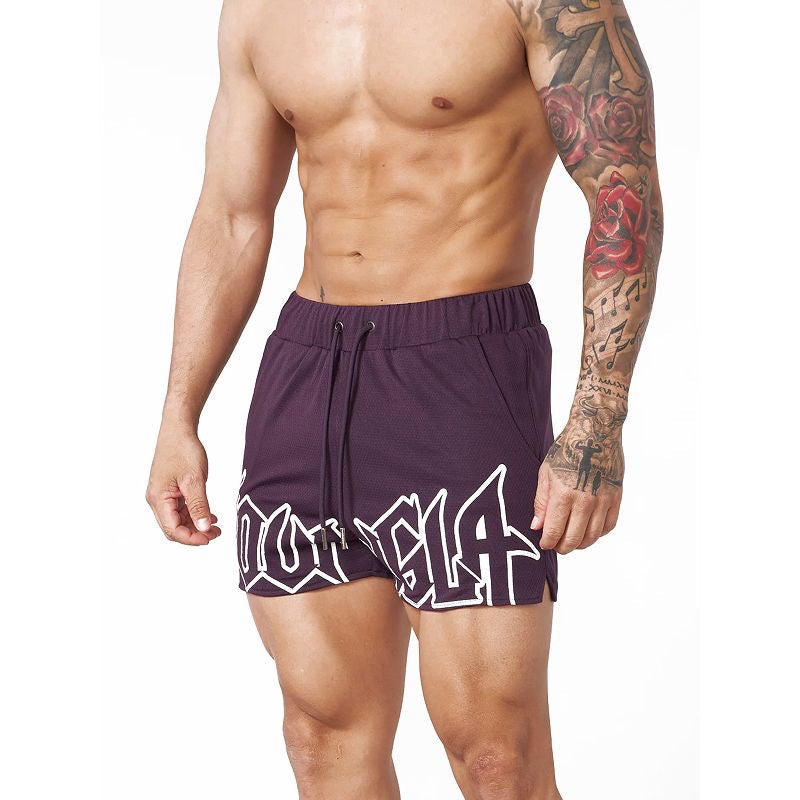 Men’s Quick-Dry Breathable Mesh Training Shorts – Gym, Running & Basketball